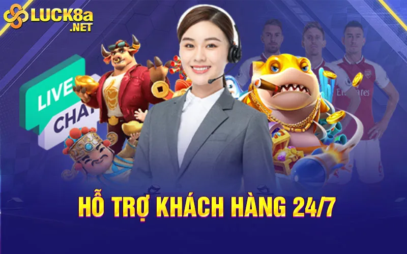 Hỗ trợ khách hàng 24/7